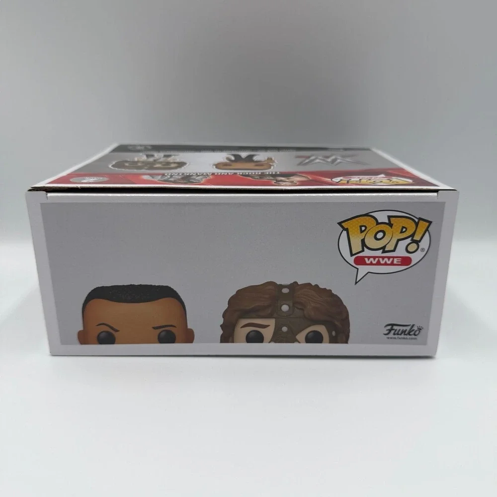 Funko Pop WWE The Rock and Mankind 2-Pack Walmart Exclusive Vinyl Figures